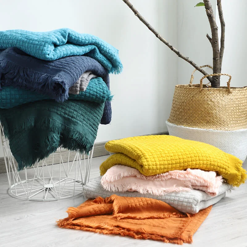 Environmentally Friendly Ownkoti Home Decor Solid Color Comfy Blanket Exclusive