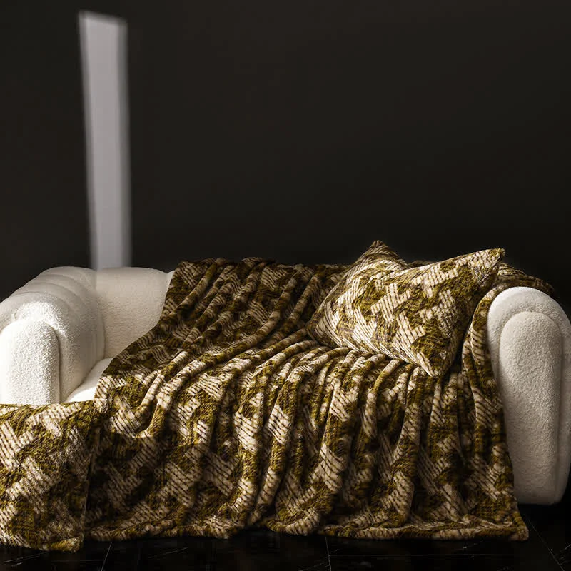 Effective Ownkoti Velvet Windmill Sofa Throw Blanket Relaxed