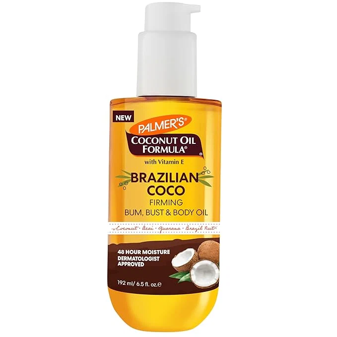 Flexible Palmer's Coconut Oil Formula Brazilian Coco Firming Body Oil Fast