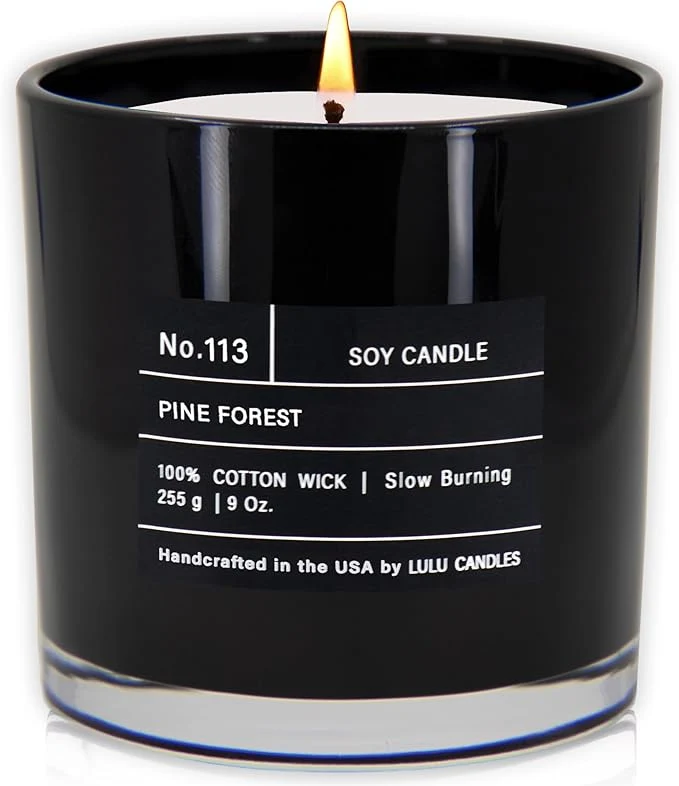 Natural Lulu Candles Pine Forest Smells Like Balsam Fir Needles Luxury Scented First-Class