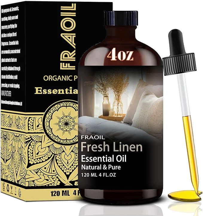 Innovative Fresh Linen Essential Oil 4 Fl Oz 120ML Powerful