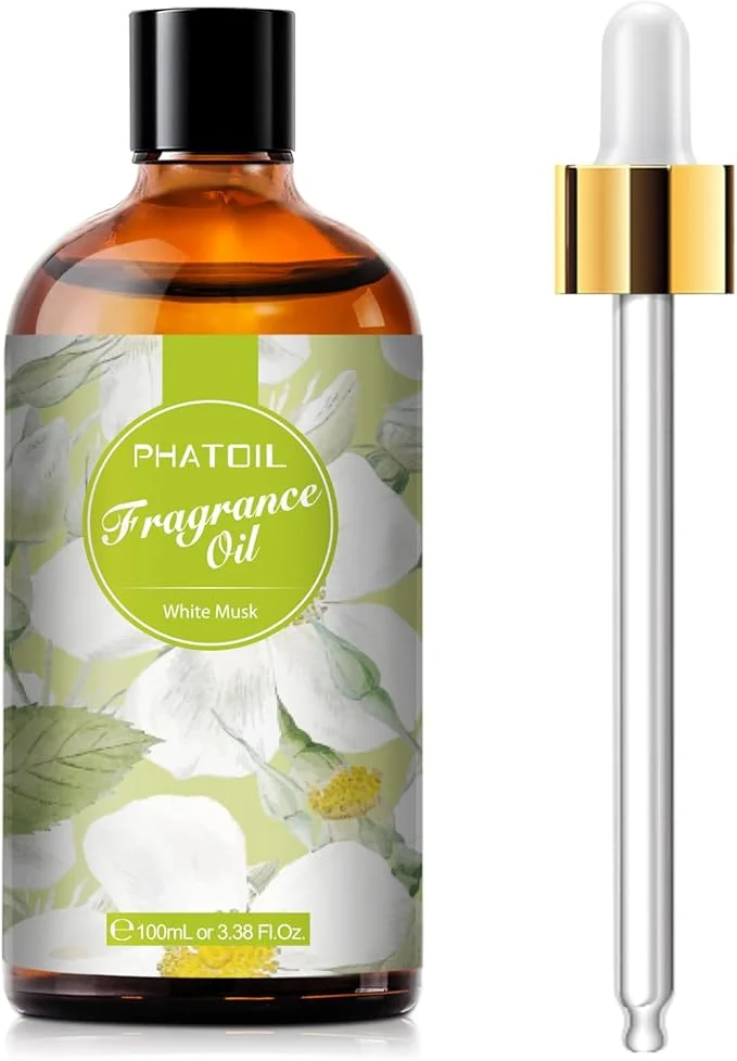 Unique PHATOIL 3.38FL.OZ White Musk Fragrance Oils Green