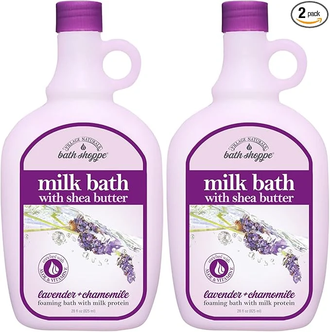 Proven Village Naturals Bath Shoppe Moisturizing Lavender Chamomile Milk Bath Consistent