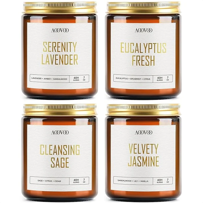 Minimalist AOOVOO Candle Set Advanced