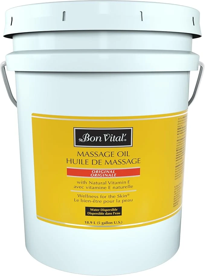 User-Friendly Bon Vital' Massage Oil 5 Gallon Unscented Professional Massage Oil Unique