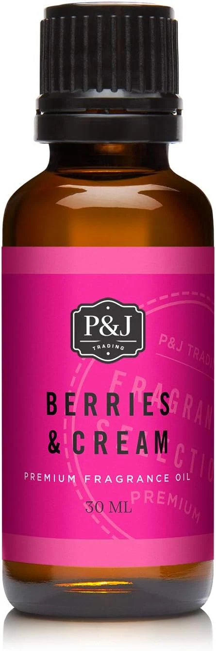 Lightweight P J Trading Fragrance Oil Berries Cream Oil 30ml Carefully Designed