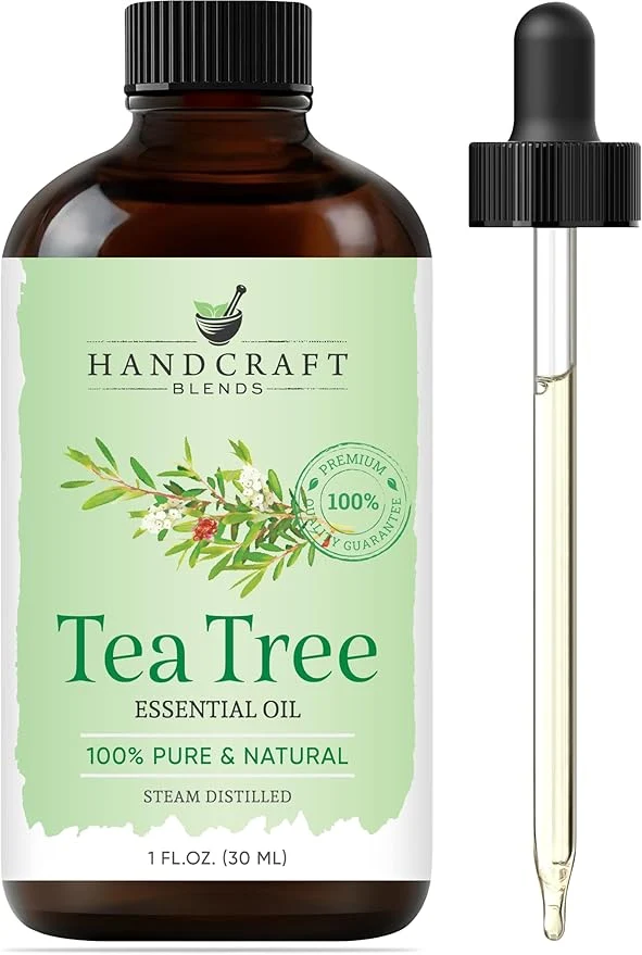 Safe Handcraft Blends Tea Tree Essential Oil – 1 Fl Oz – Pure and Natural – Smart