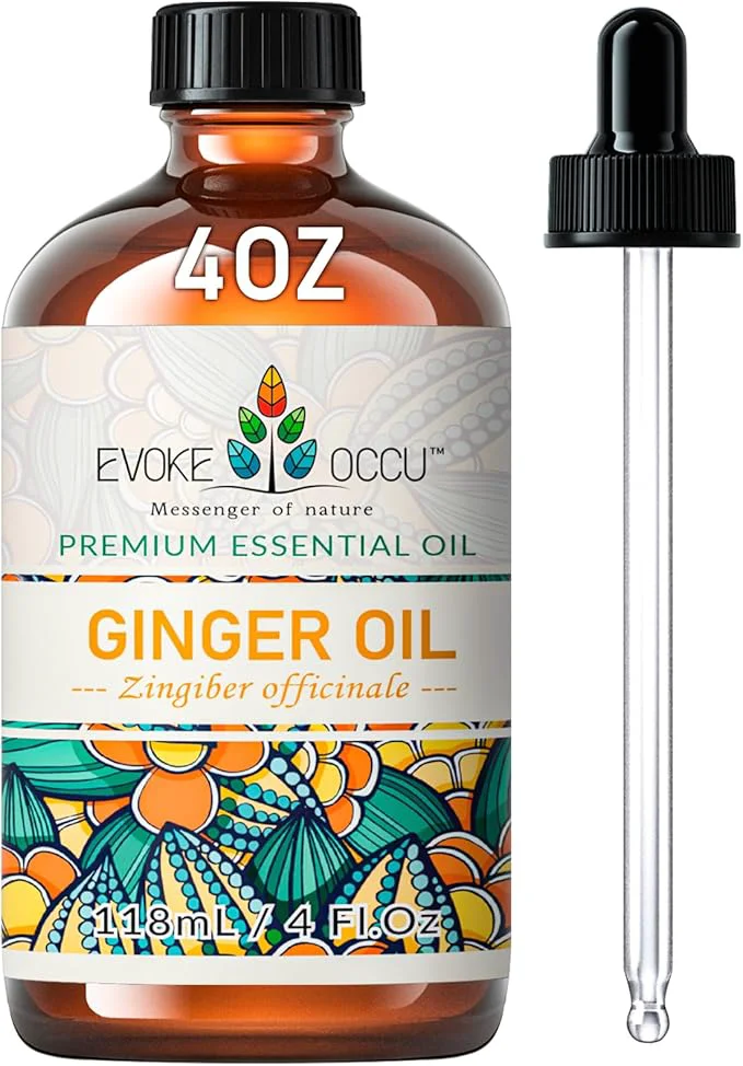 Innovative EVOKE OCCU Ginger Oil for Mental Clarity Relieve Soreness Hair Nourishment High-End
