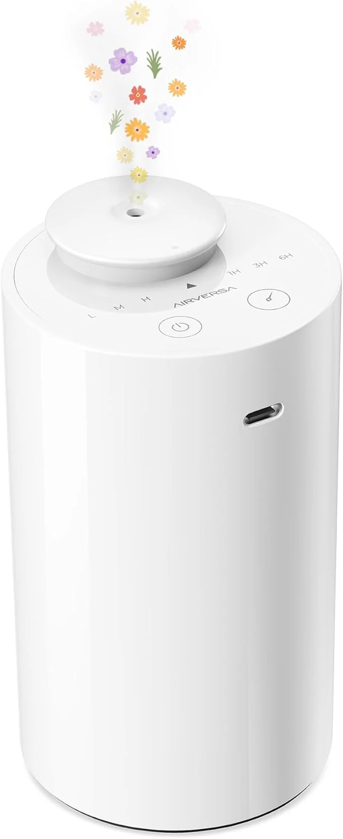 High-End Airversa Waterless Diffuser for Essential Oil Car Diffsuer Battery Operated Organic