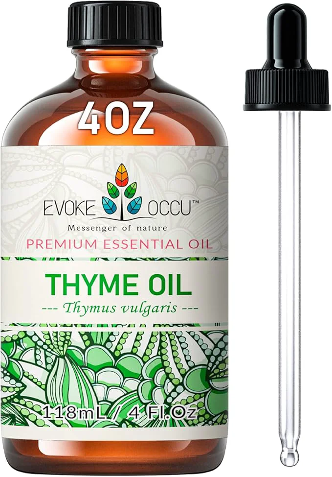 Professional EVOKE OCCU Thyme Essential Oil for Diffuser Candle and Soap Making Environmentally Friendly