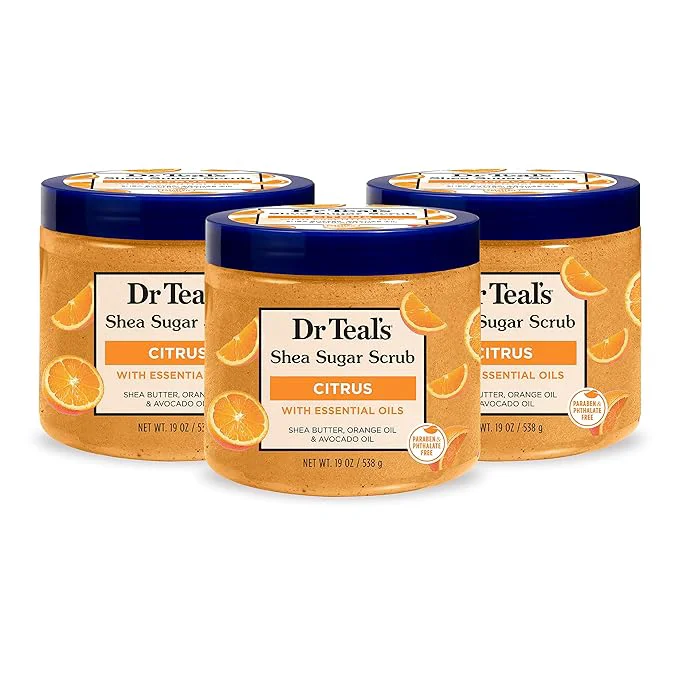 Flexible Dr Teal's Shea Sugar Body Scrub Citrus Reliable