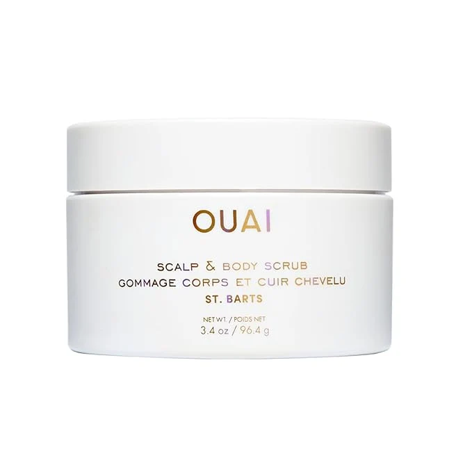 Sustainable OUAI Scalp Body Scrub St. Barts Travel Size Selected
