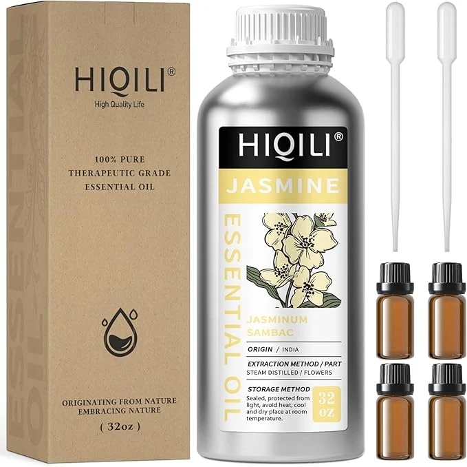 Environmentally Friendly HIQILI Jasmine Essential Oil Pure Natural Jasmine Oil Elite