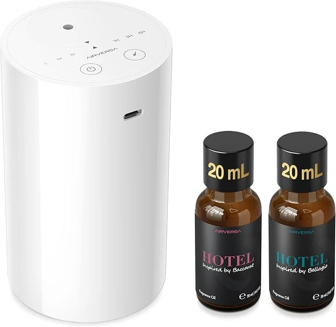 Breathable Airversa Waterless Essential Oil Diffuser Starter Kit Reliable