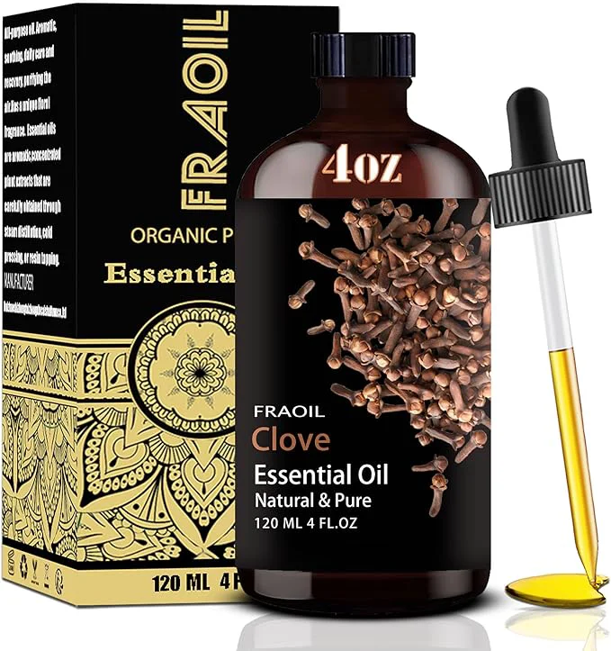 Detailed Clove Essential Oil Clove Oil 4 Fl Oz 120ML Environmentally Friendly