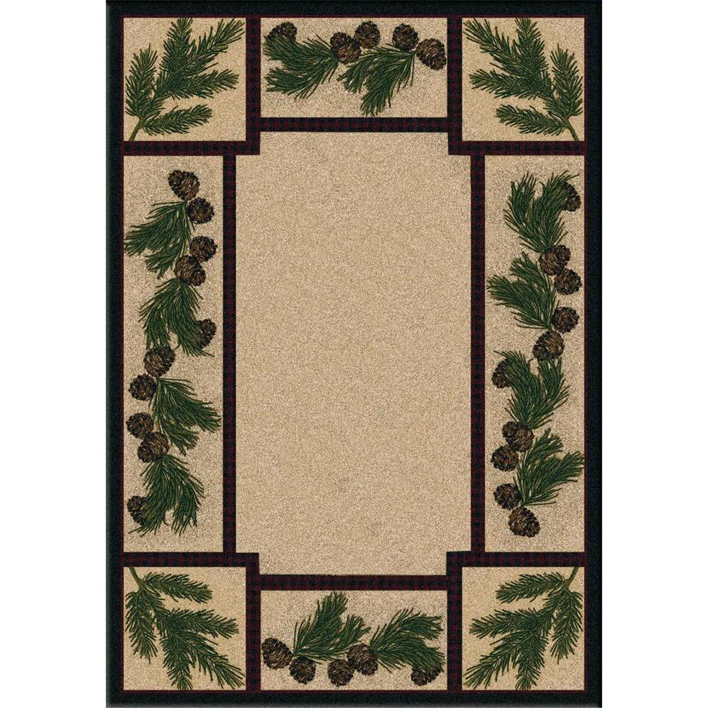 First-Class Valley Forest Floor Rug – Maize Selected