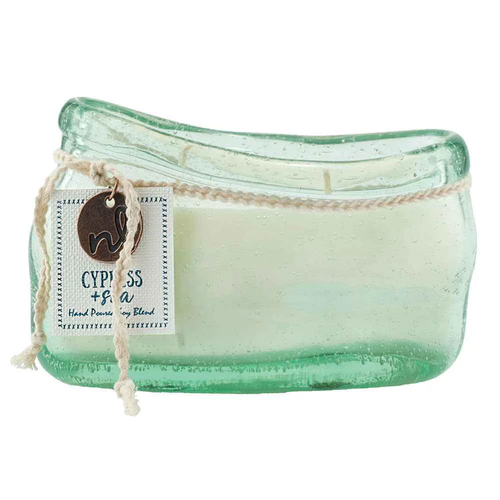 Sophisticated Windward - Cypress and Sea - 14 oz Bubble Boat Expertly Made