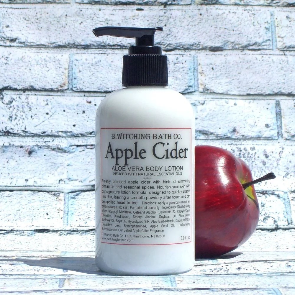 Healthy 8oz. Apple Cider Aloe Vera Body Lotion Recyclable