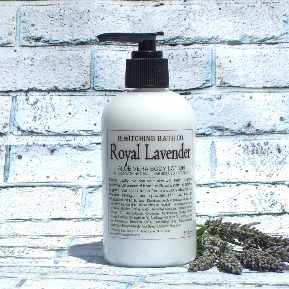 Green 8oz. Royal Lavender Aloe Vera Body Lotion Sophisticated