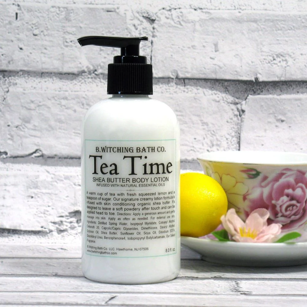 Consistent 8oz. Tea Time Shea Butter Body Lotion Pure