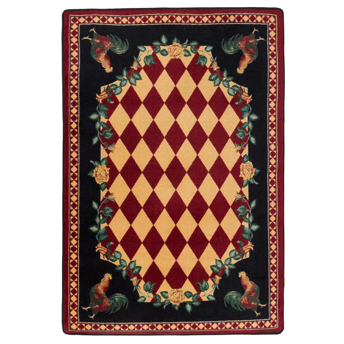 Selected Southwestern Farm Rug – Red Carefully Designed