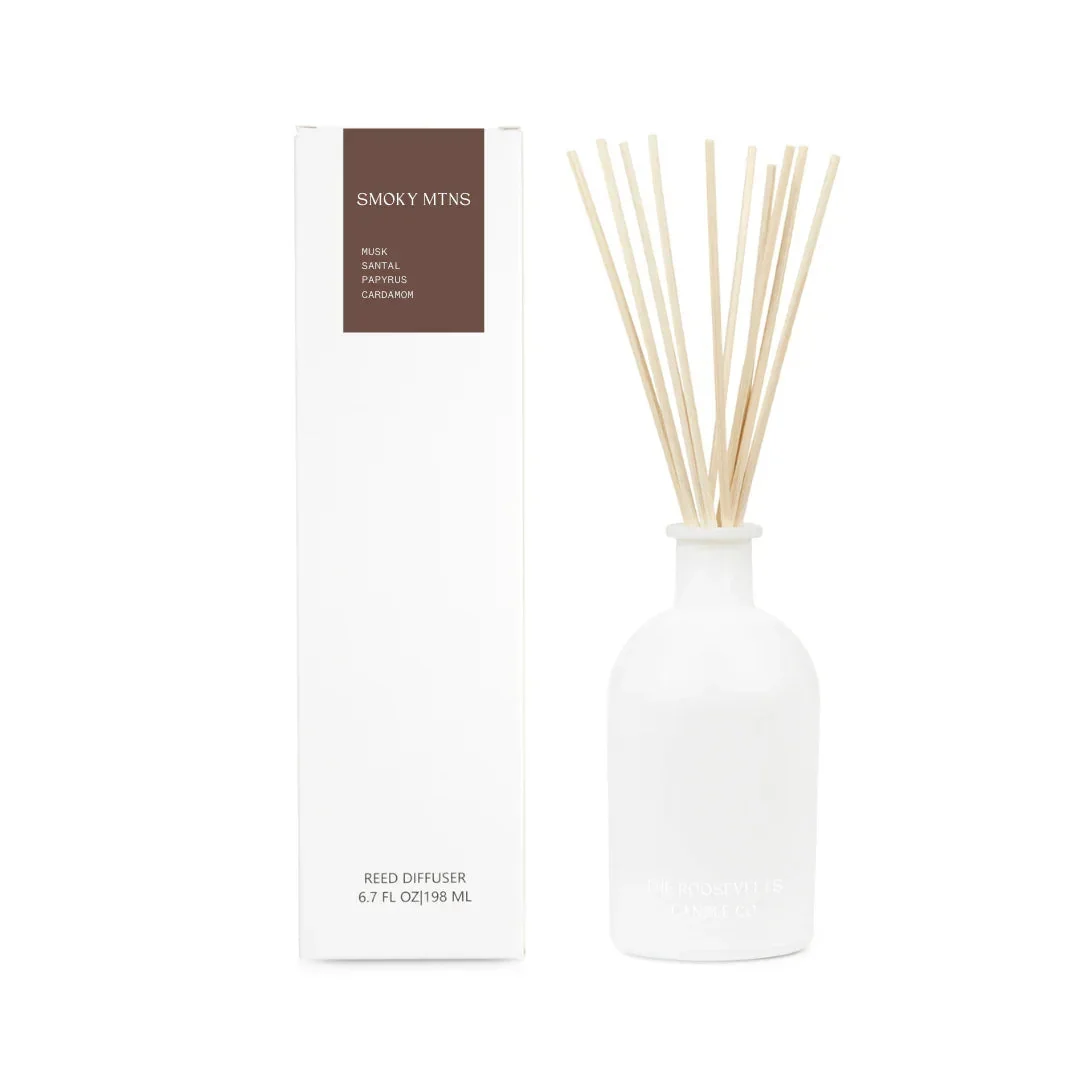 Carefully Designed Smoky Mtn Reed Diffuser Solid