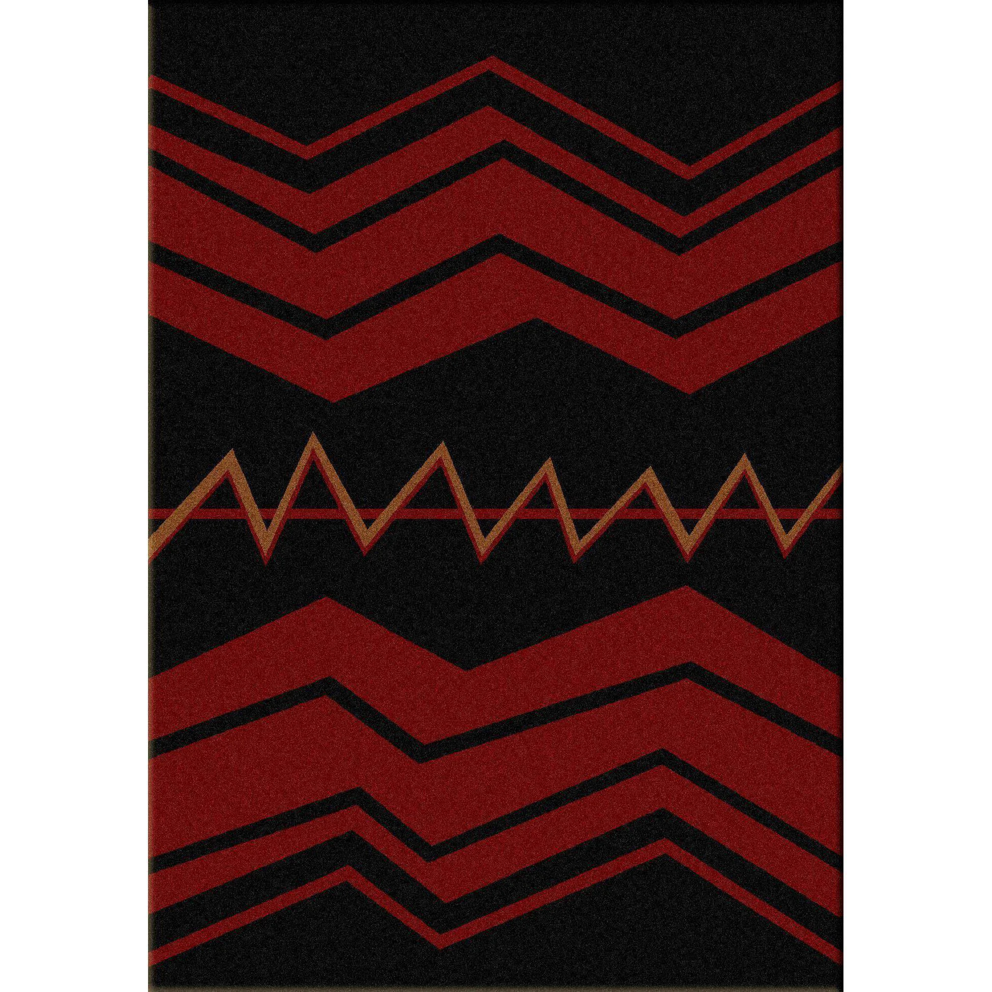 High-Grade The Way Of War Rug – Black Pure