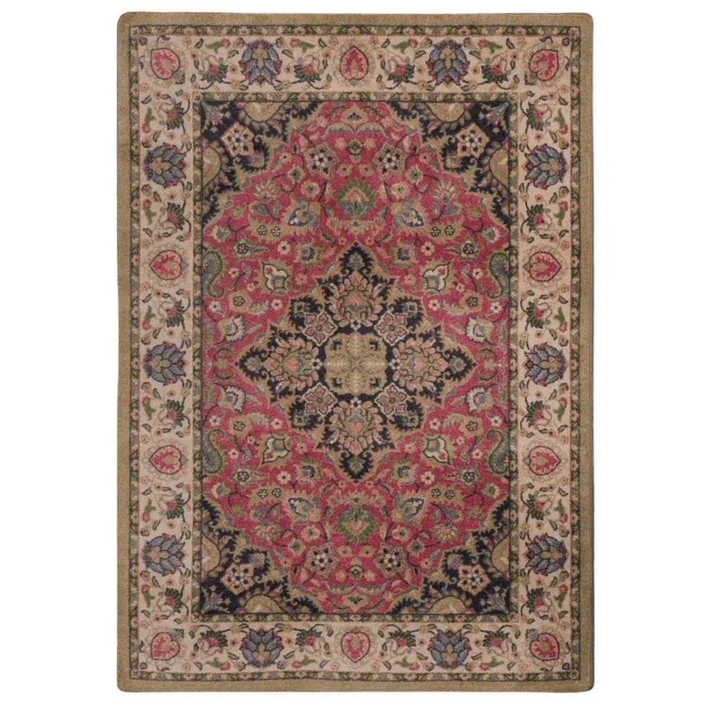 Fine Crafted Babylonia Rug – Rosette Detailed