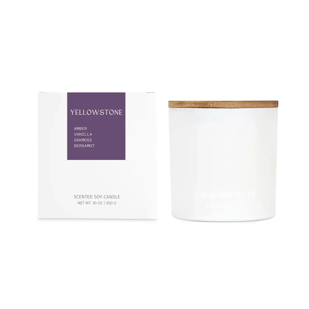 Carefully Designed Yellowstone 3 Wick Candle Artisan