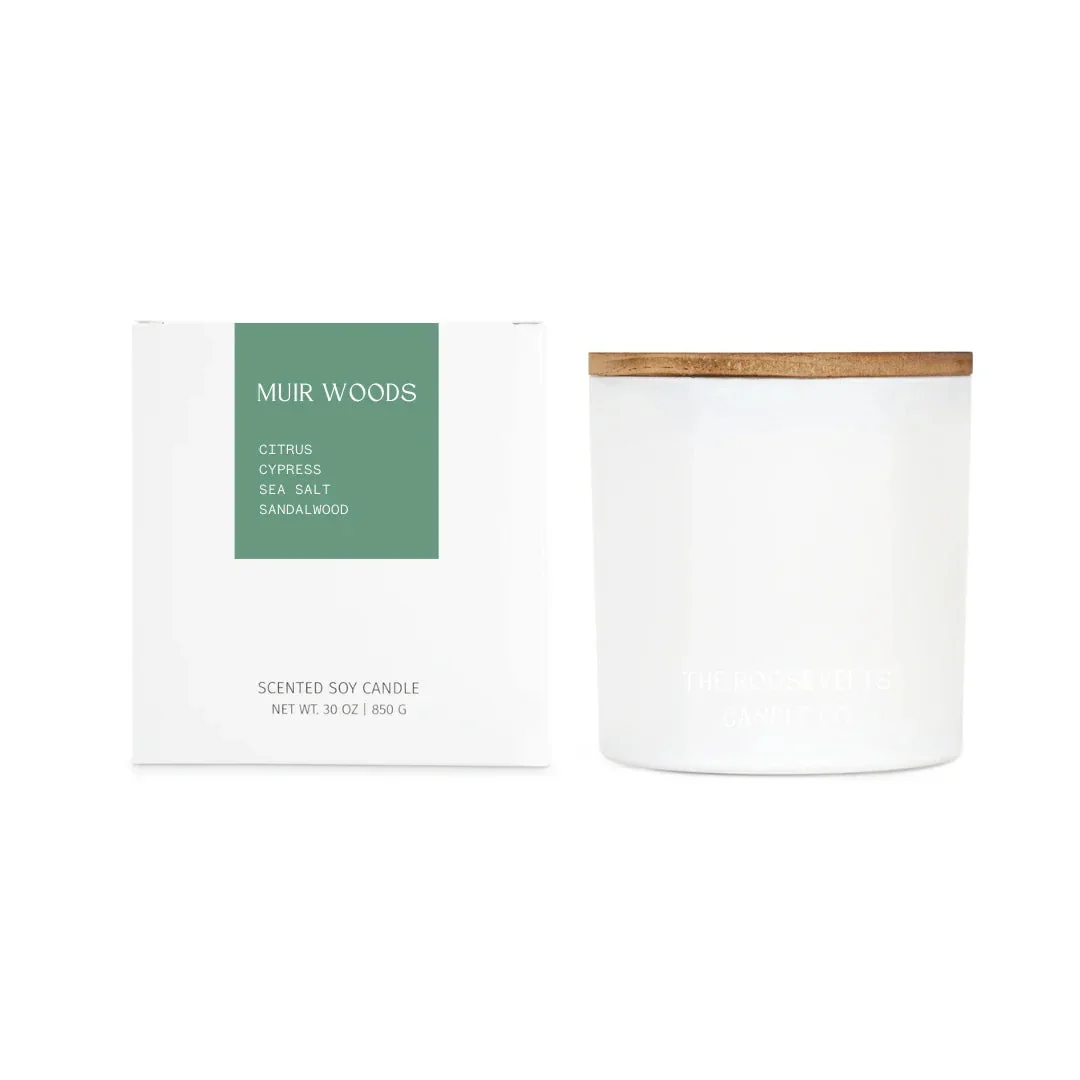 Eco-Friendly Muir Woods 3 Wick Candle Sophisticated