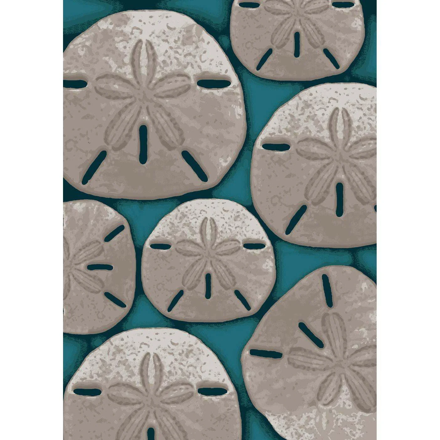 Pure Sand Dollar Rug – Aqua Easy-to-Use