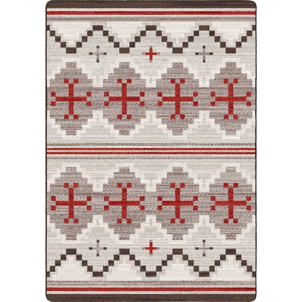 Long-Lasting Pathways Rug – Natural Green