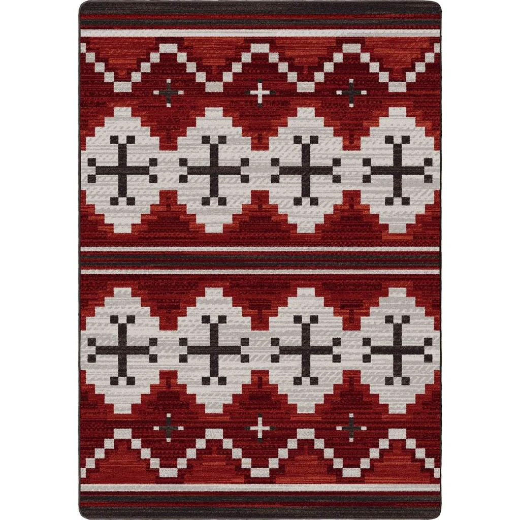 Sophisticated Pathways Rug – Red Exclusive