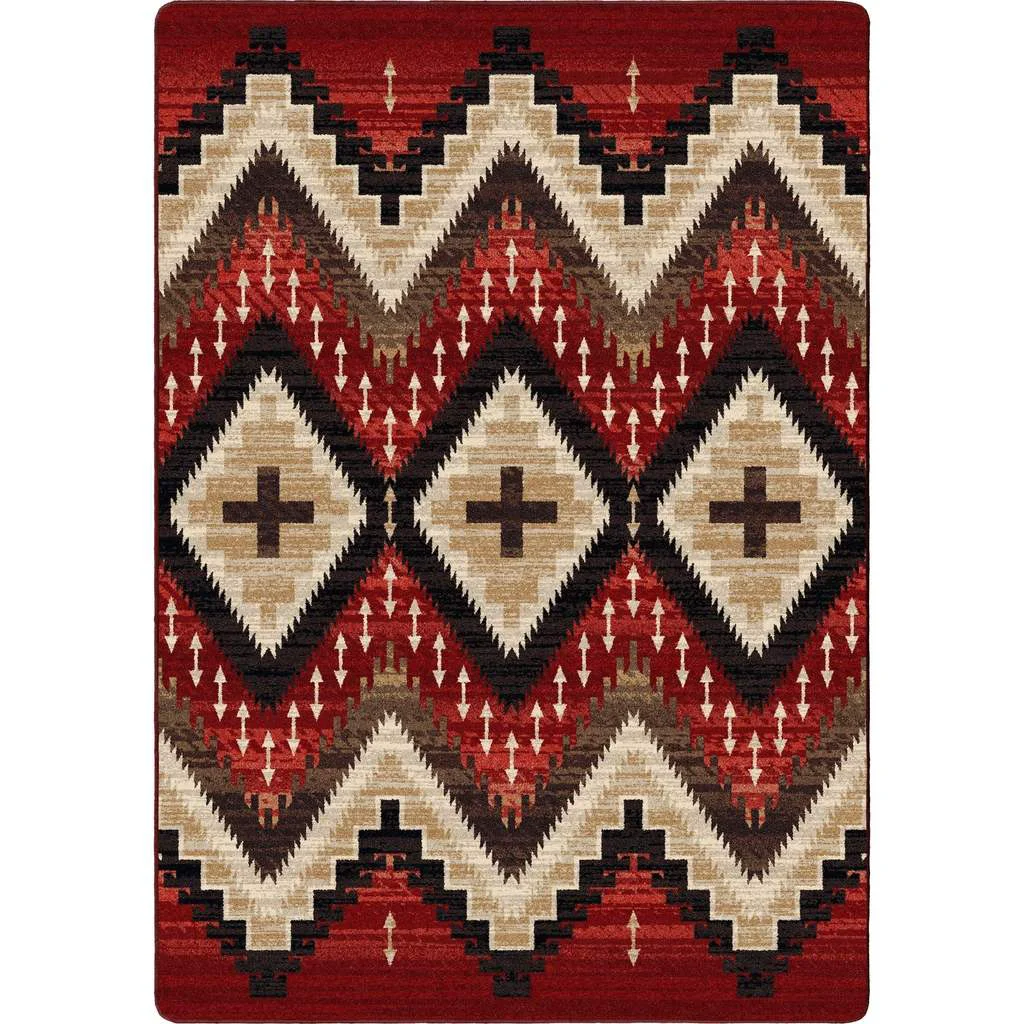 High-Quality Seeker Rug – Fire Brick Crafted