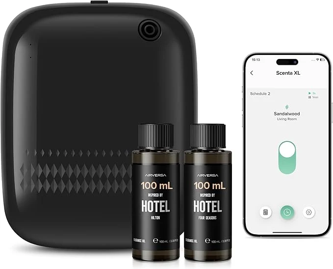 Premium Smart Waterless Essential Oil Diffuser Hotel Scent Starter Kit Comfortable