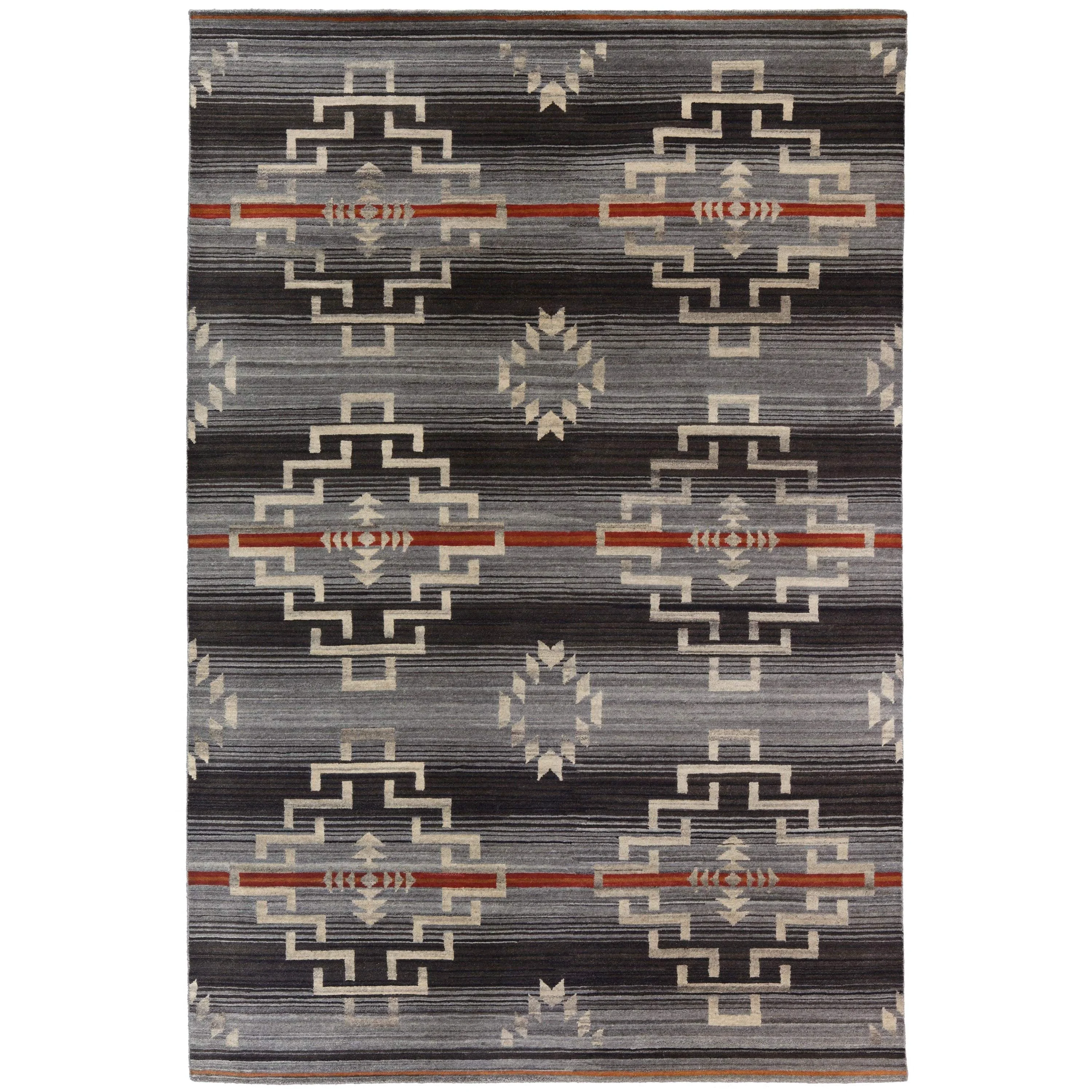 Responsible Santa Fe Estancia Charcoal Rug Efficient
