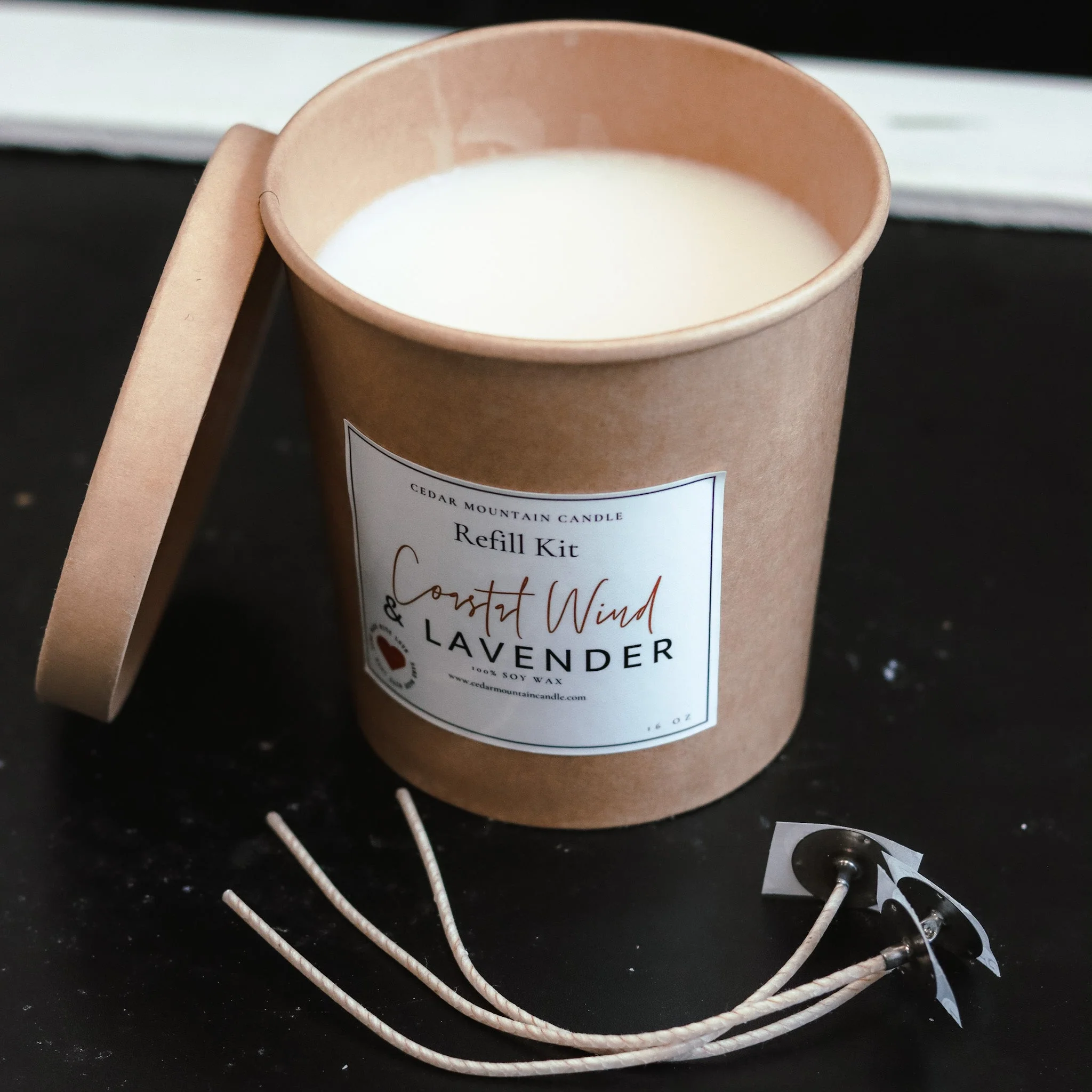 Artisan 16 oz Candle Refill Kit Optimized