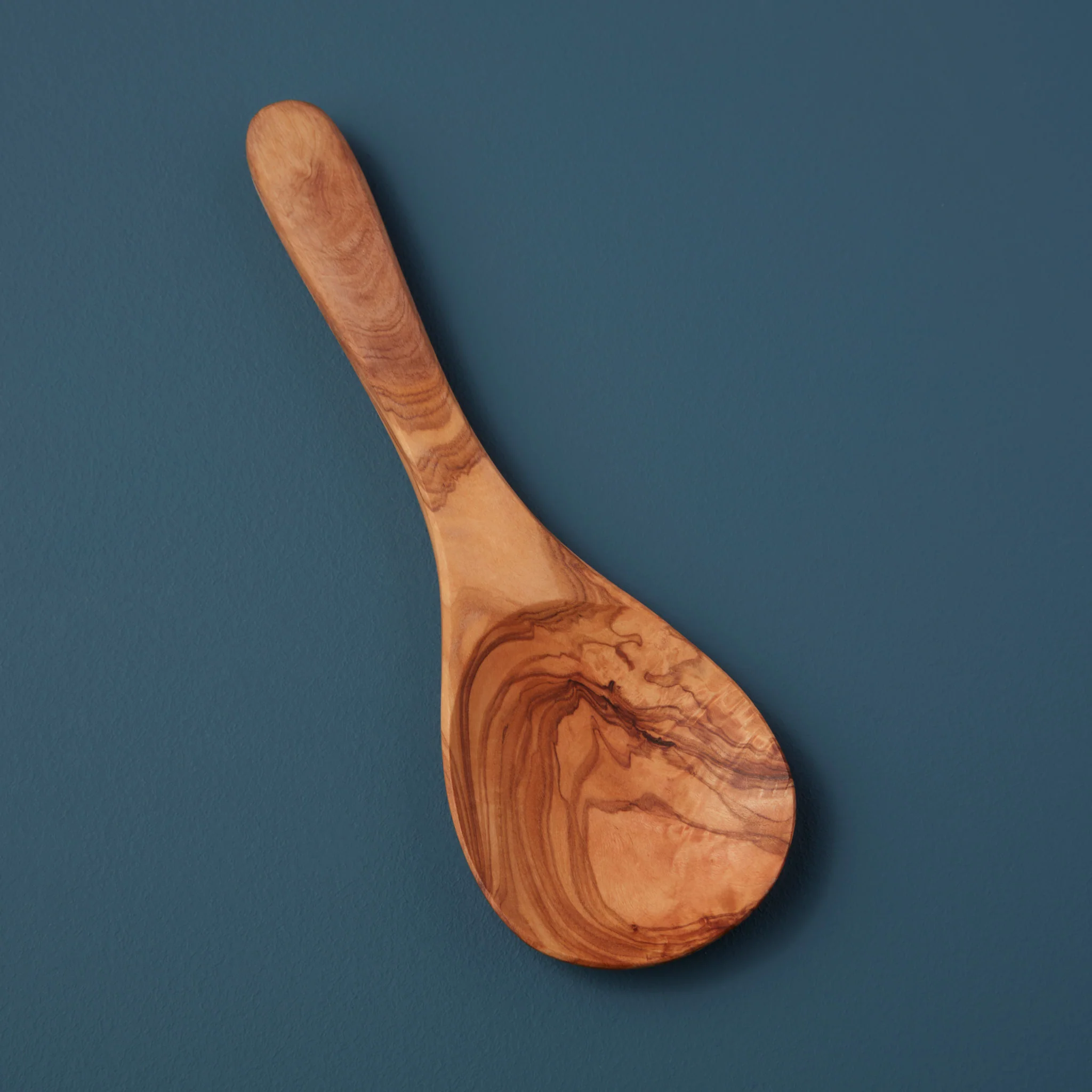 Traditional Olive Wood Serving Spoon Verified