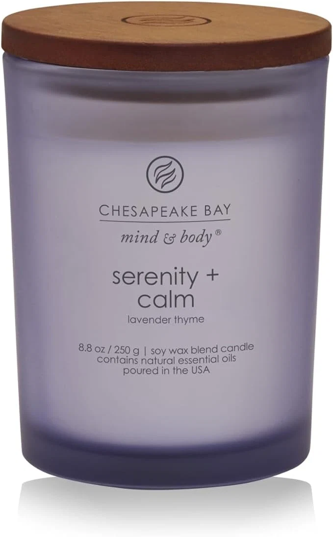 Next-Generation Chesapeake Bay Candle Medium Jar Scented Candle Serenity Calm Home Décor Soft