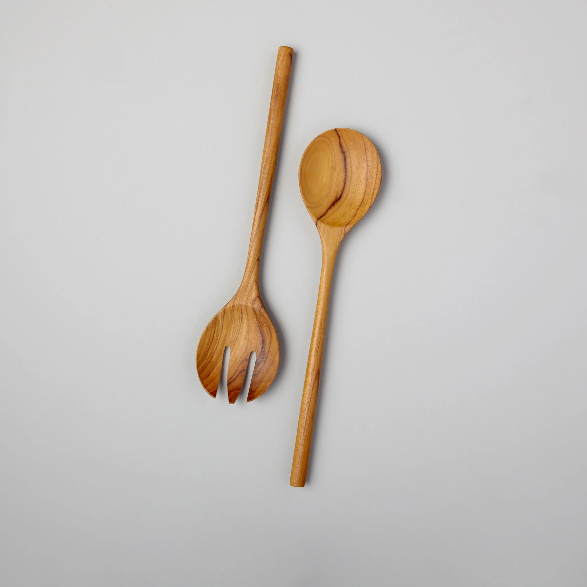 Premium Material Teak Serving Set Large Casual