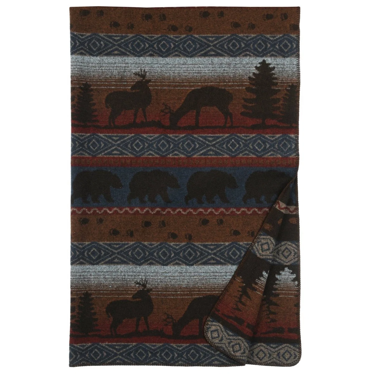 Consistent Deer Meadow Throw Crafted