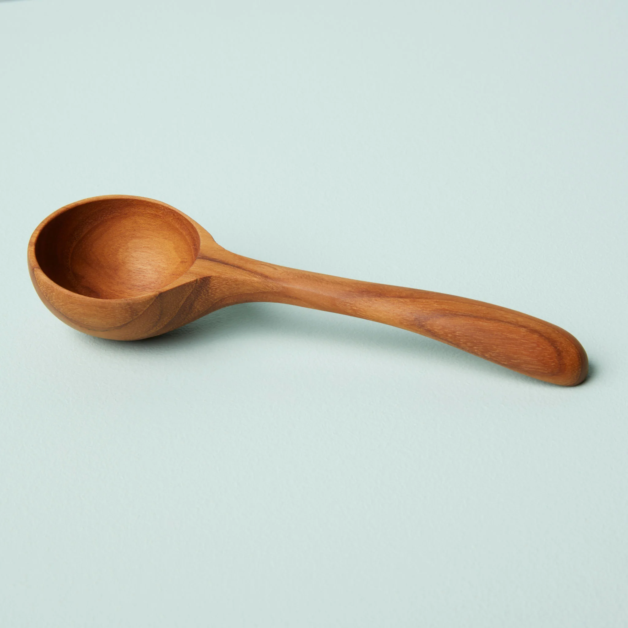 Refined Teak Long Scoop Traditional