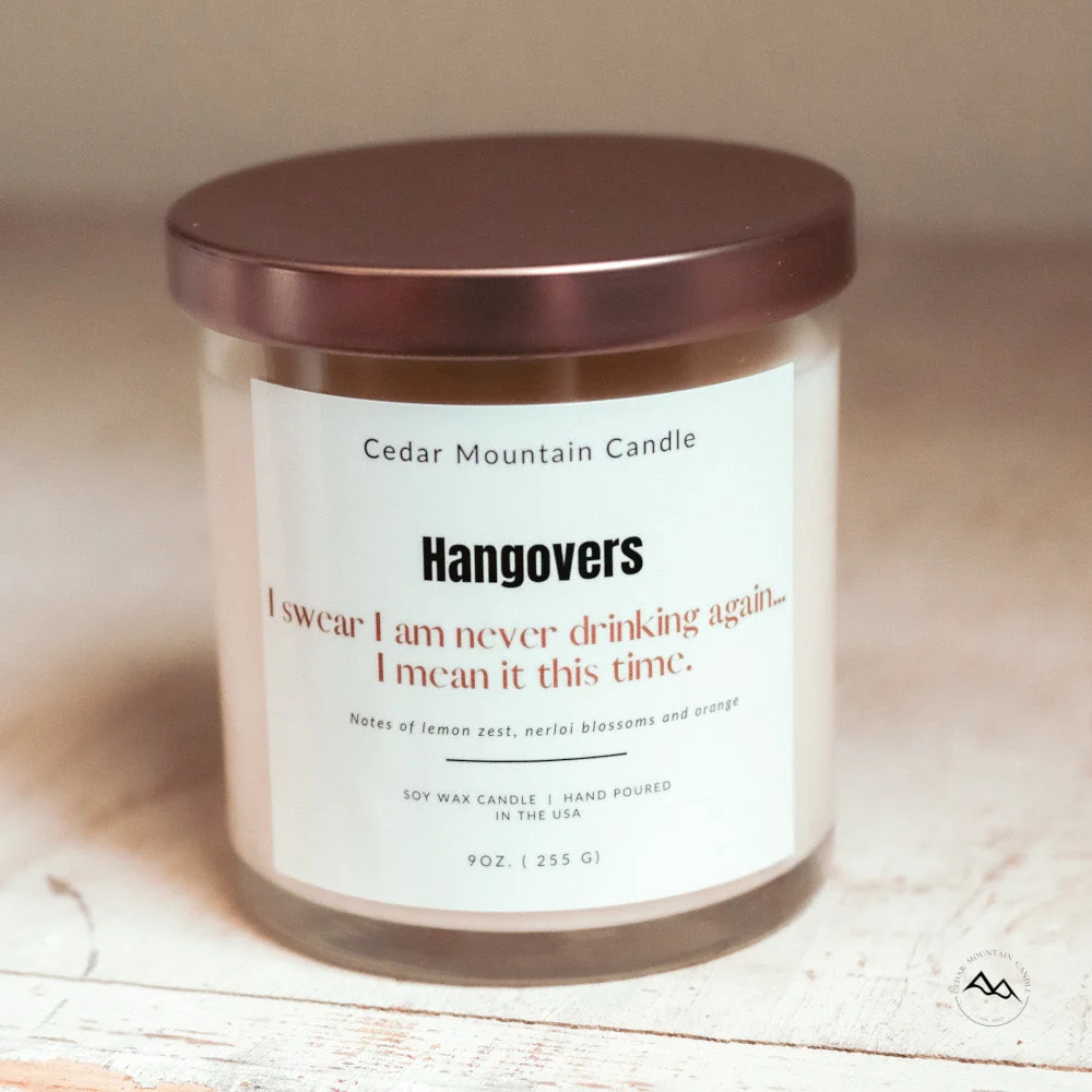 Safe I Swear I am Drinking Again. I Mean it This Time. - 9 oz Soy Candle Eco-Friendly