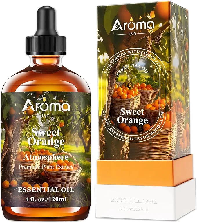 Reliable Orange Essential Oil with Premium Gift Box Secure