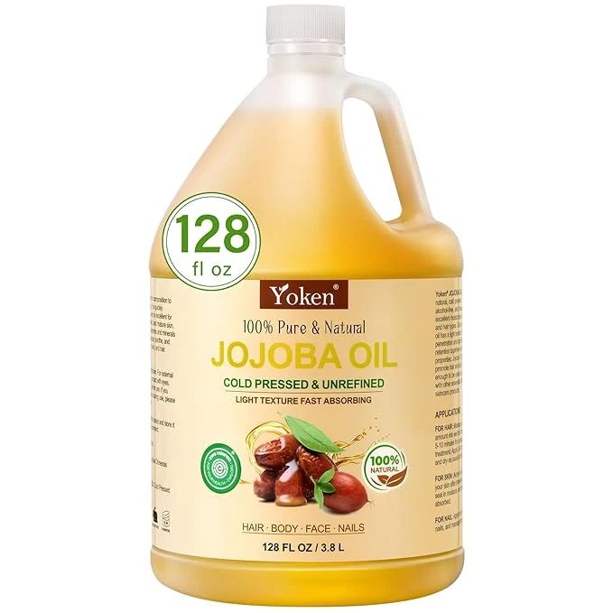 Pure Yoken 1 Gallon Jojoba Oil EWG Efficient