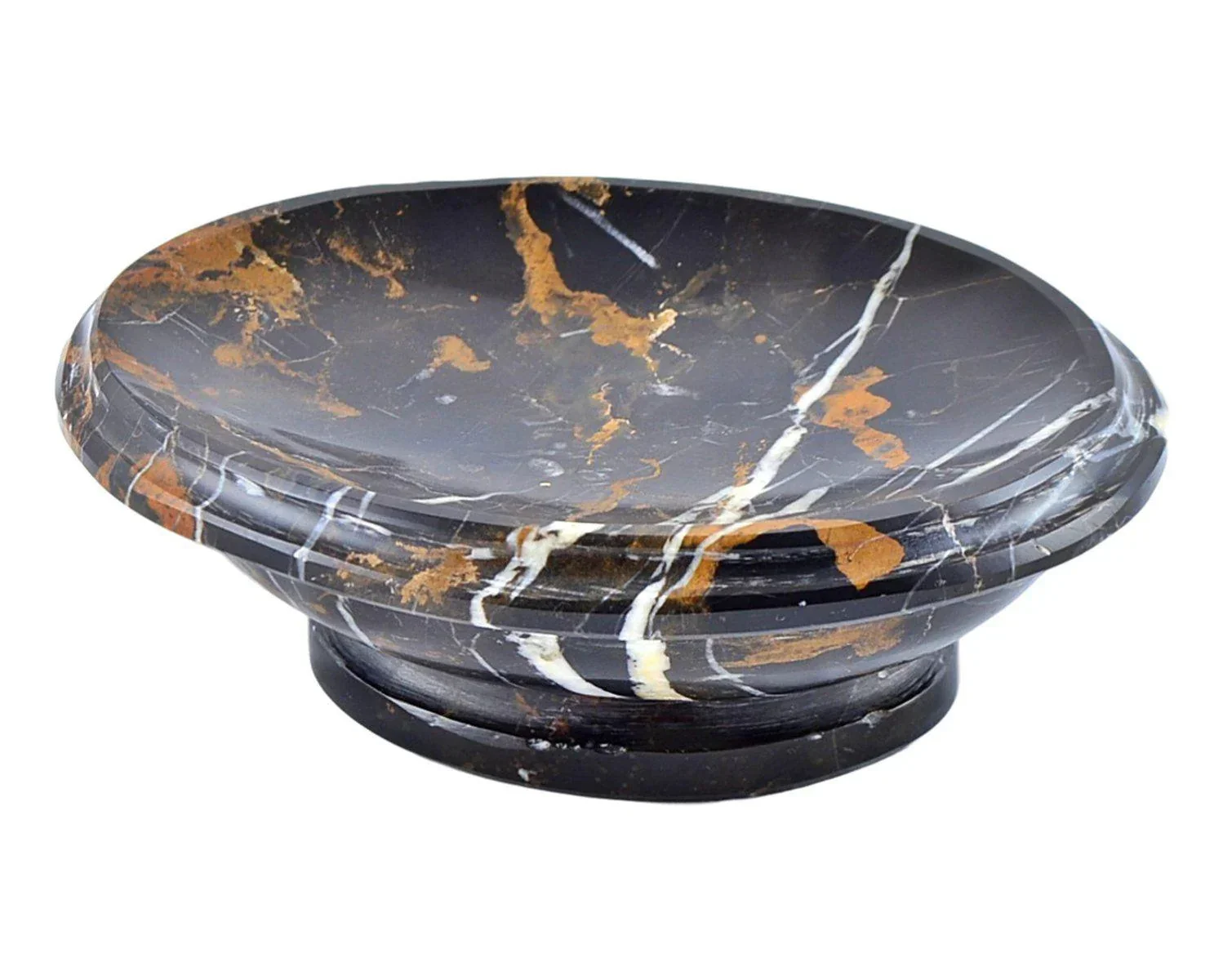 High-Quality Soap Dish Crafted from Michelangelo Marble Recyclable