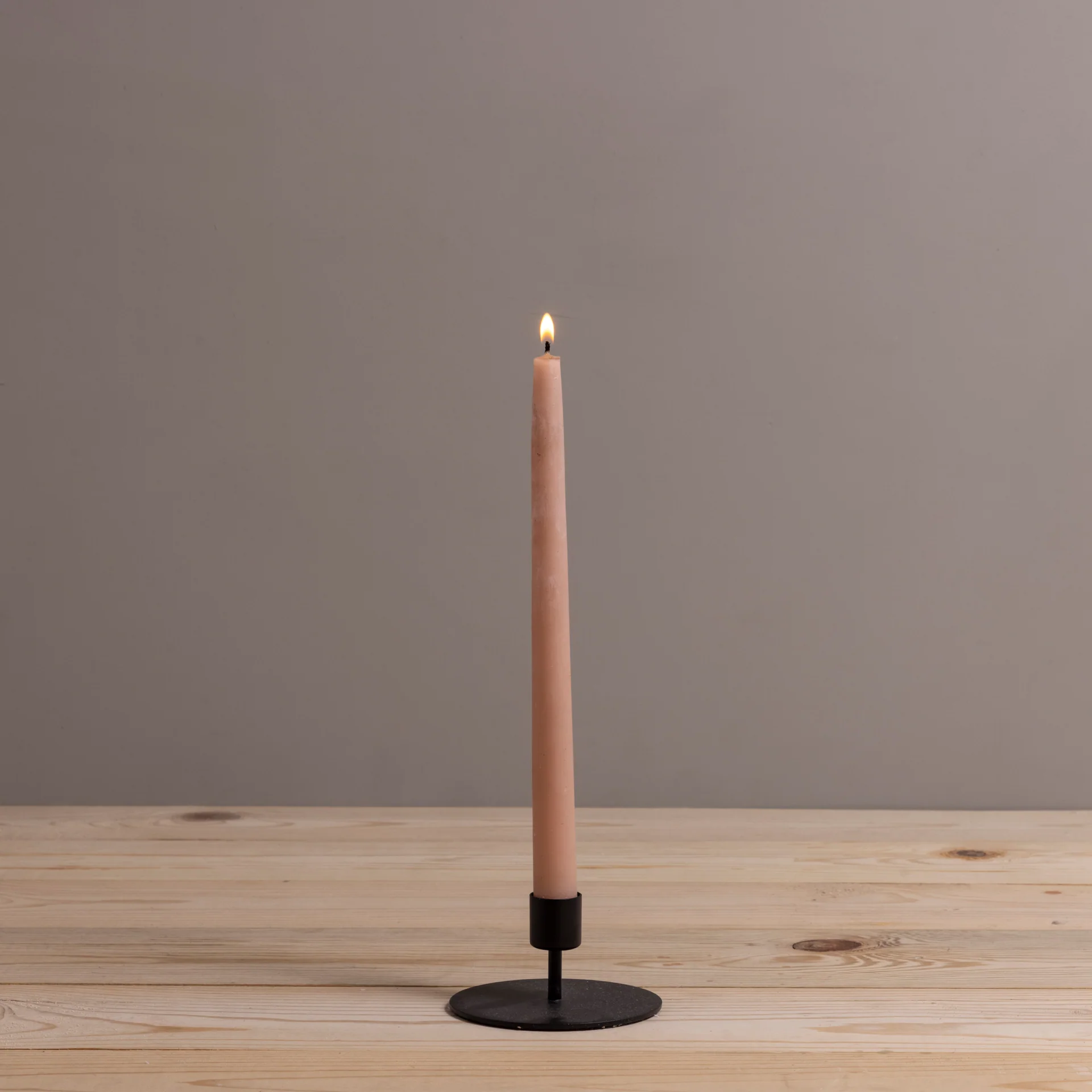 Selected Kent Black Taper Candle Holder Short Consistent