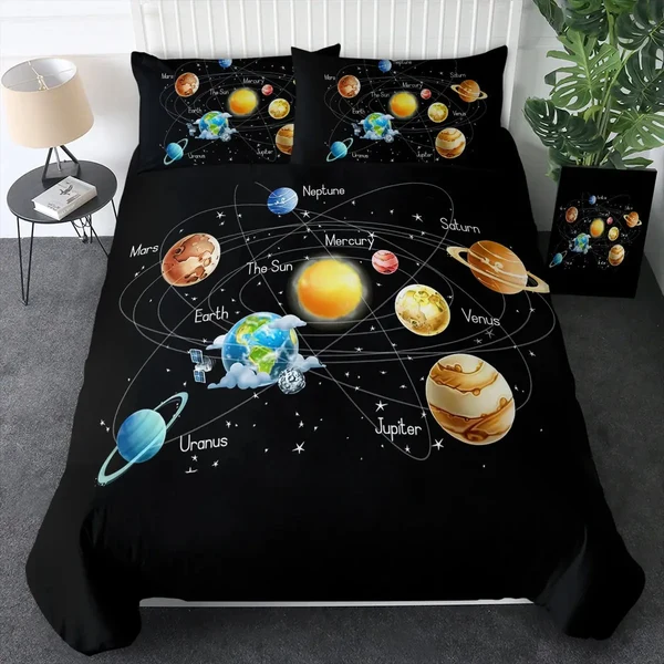 Luxury Space Duvet Cover Expertly Made
