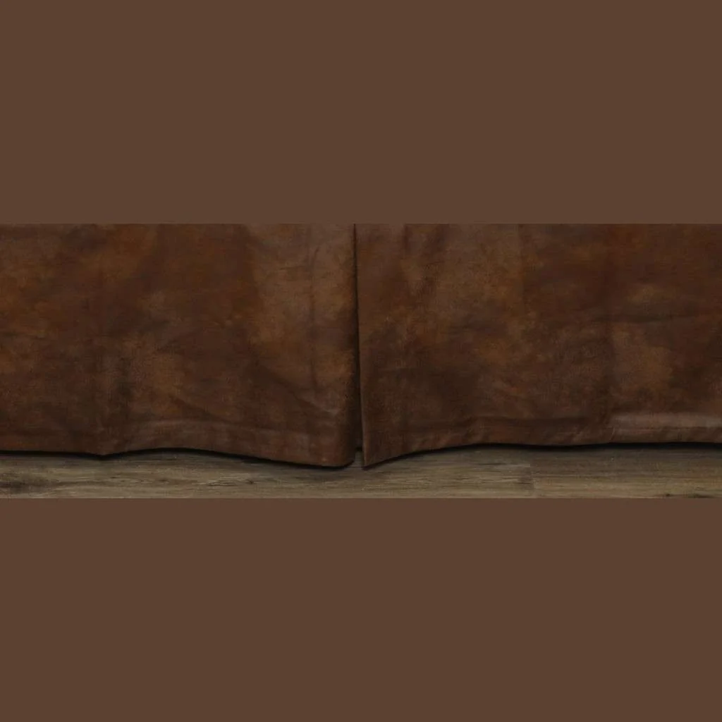 Breathable Sunset Canyon Bed Skirt High-Performance