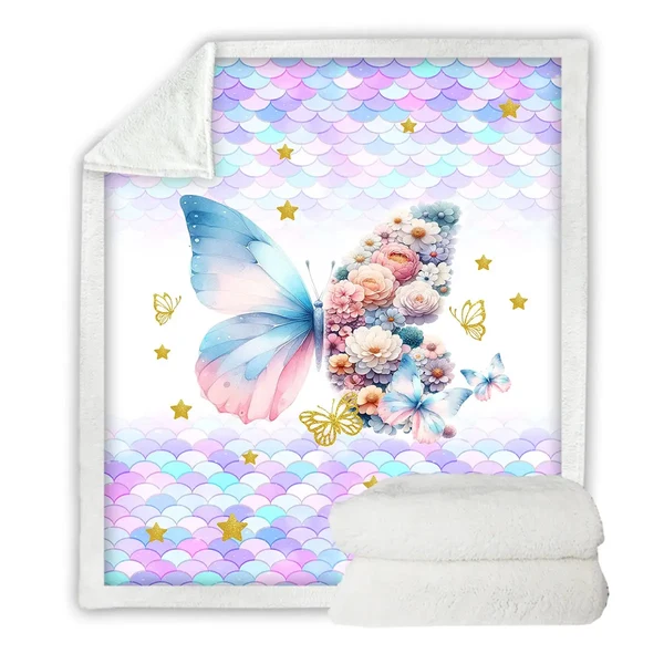 Official Butterfly Throw Blanket Smart